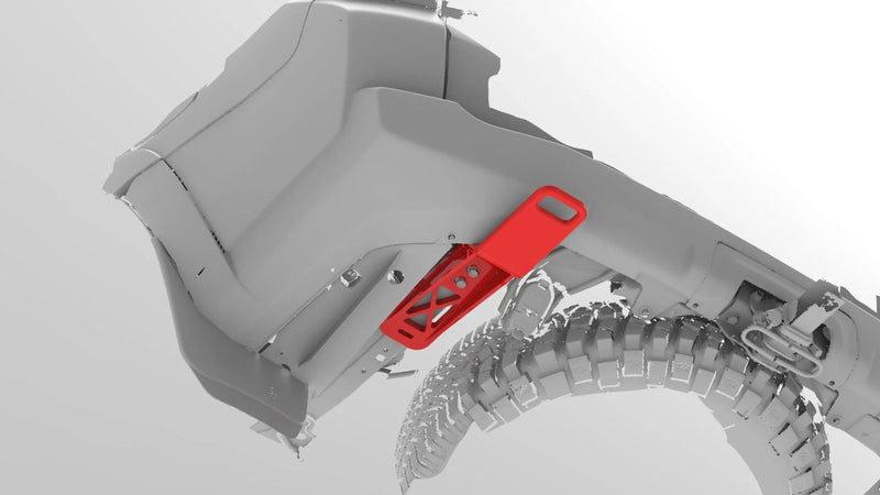 Load image into Gallery viewer, Toyota 4Runner (2014 - 2024) - Rear Recovery Point - FSPE