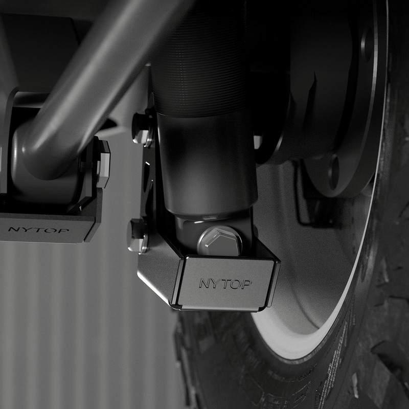 Load image into Gallery viewer, Toyota 4Runner (2025 - Current) - Rear Shock Mount Skid Plate Kit - FSPE