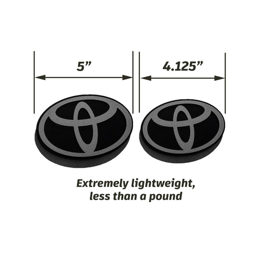 Toyota Camry (2025+) Raised Bumper Emblems (Pair) - FSPE