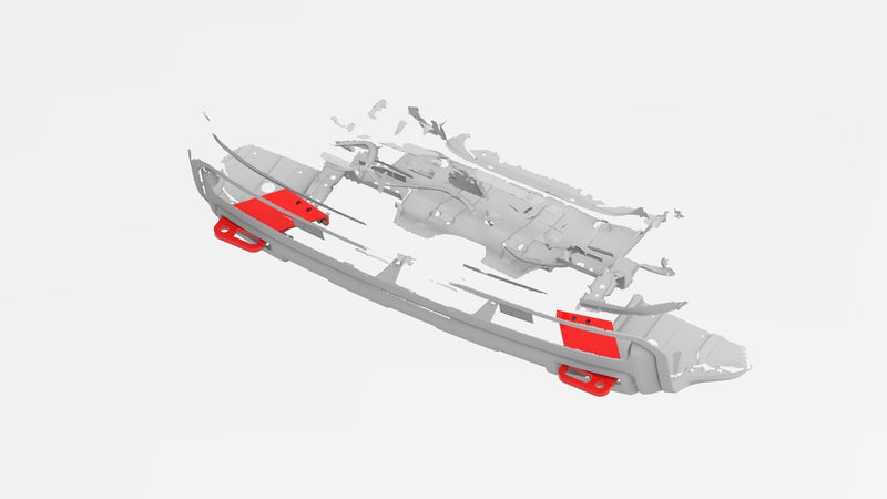 Load image into Gallery viewer, Toyota Sequoia (2023 - 2025) Front Recovery Points - FSPE