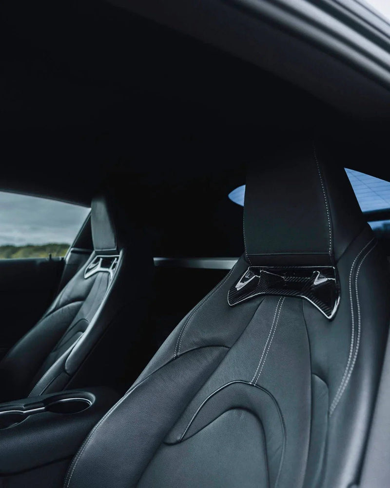 Load image into Gallery viewer, Toyota Supra A90/A91 (2020 - 25) Carbon Fiber Seat Insert Trims - FSPE