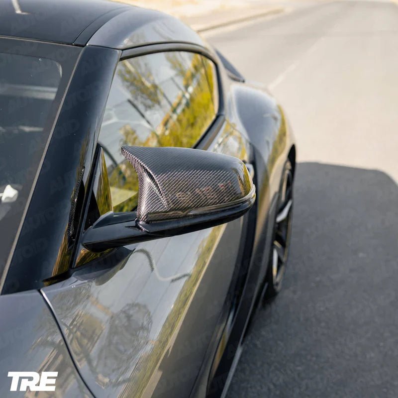 Load image into Gallery viewer, Toyota Supra A90/A91 (2020 - 25) M - Style Carbon Fiber Mirror Covers - FSPE