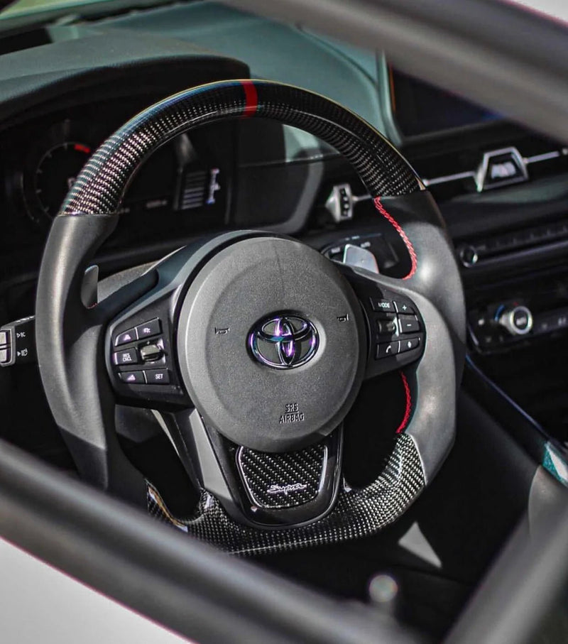 Load image into Gallery viewer, Toyota Supra GR (2020 - 2022) Steering Wheel - FSPE