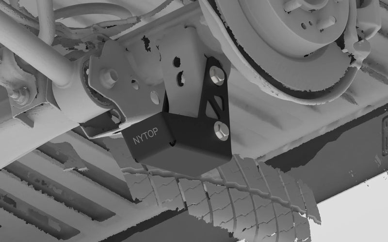 Load image into Gallery viewer, Toyota Tacoma (2024 - Current) - Rear Shock Mount Skid Plate Kit - FSPE
