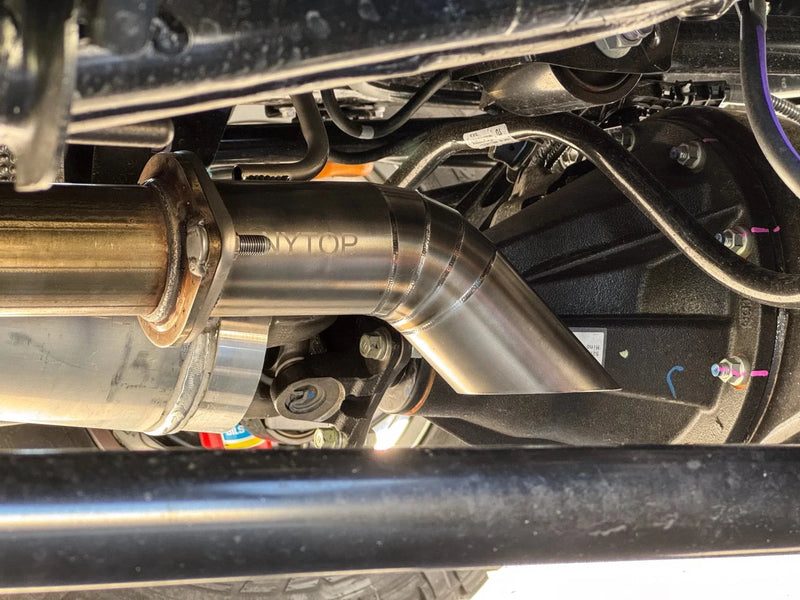 Load image into Gallery viewer, Toyota Tacoma (2024 - Current) - Titanium Axle Dump Exhaust Tip - FSPE