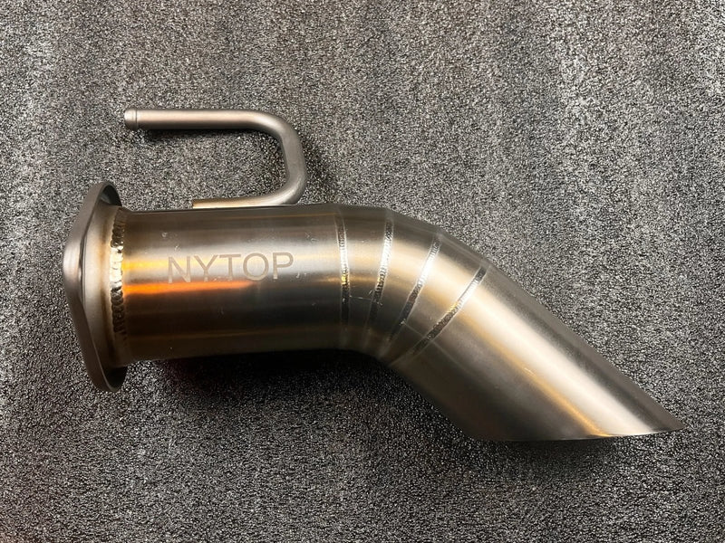 Load image into Gallery viewer, Toyota Tacoma (2024 - Current) - Titanium Axle Dump Exhaust Tip - FSPE