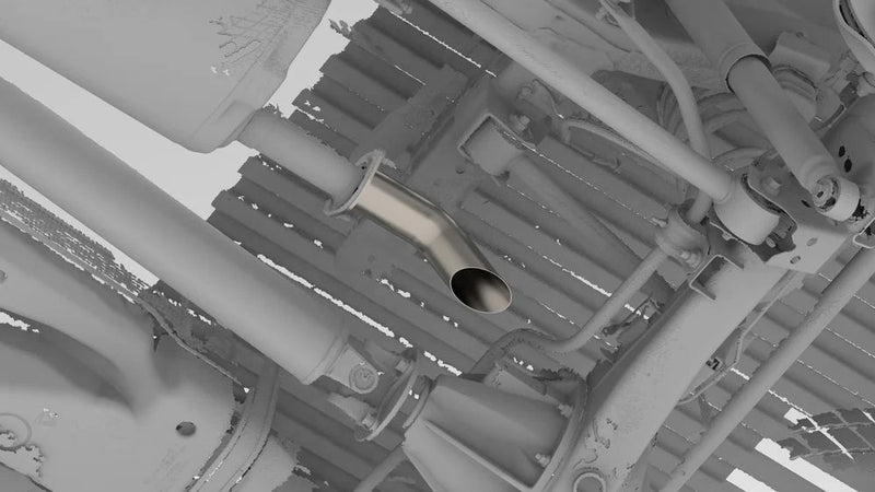 Load image into Gallery viewer, Toyota Tundra (2022 - Current) - Titanium Axle Dump Exhaust Tip - FSPE