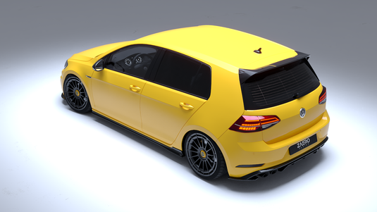 VW Golf R Mk7.5 (2018-2019) EVO-1 Rear Diffuser