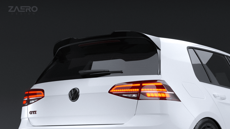 Load image into Gallery viewer, VW Golf GTI & Golf R Mk7 & Mk7.5 (2015 - 2021) EVO - 1 Rear Spoiler - FSPE