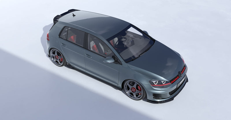 Load image into Gallery viewer, VW Golf GTI & Golf R Mk7 & Mk7.5 (2015 - 2021) EVO - 1 Rear Spoiler - FSPE