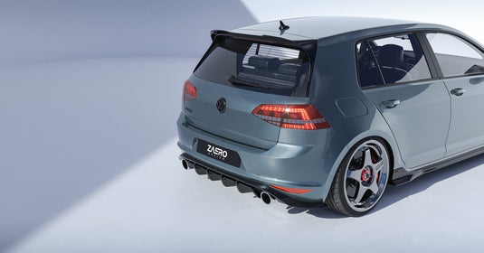VW Golf GTI & Golf R Mk7 & Mk7.5 (2015 - 2021) EVO - 1 Rear Spoiler - FSPE