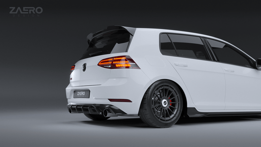 VW Golf GTI & Golf R Mk7 & Mk7.5 (2015 - 2021) EVO - 1 Rear Spoiler - FSPE
