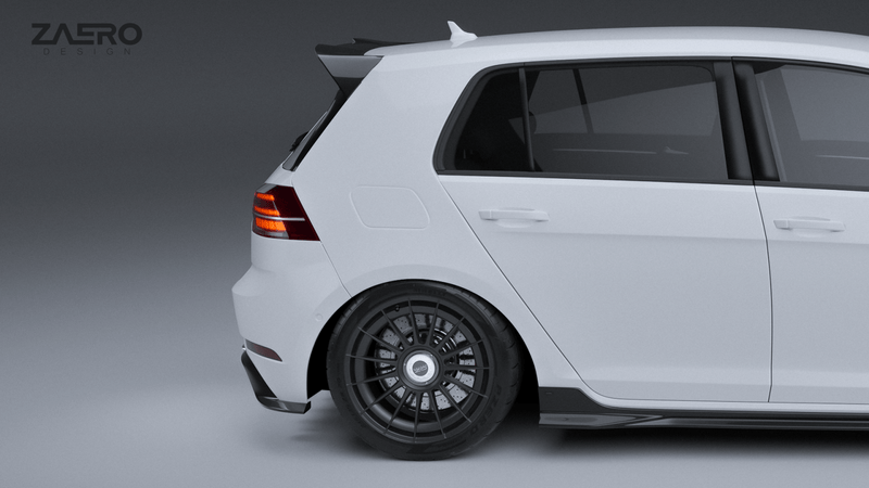 Load image into Gallery viewer, VW Golf GTI & Golf R Mk7 & Mk7.5 (2015 - 2021) EVO - 1 Rear Spoiler - FSPE