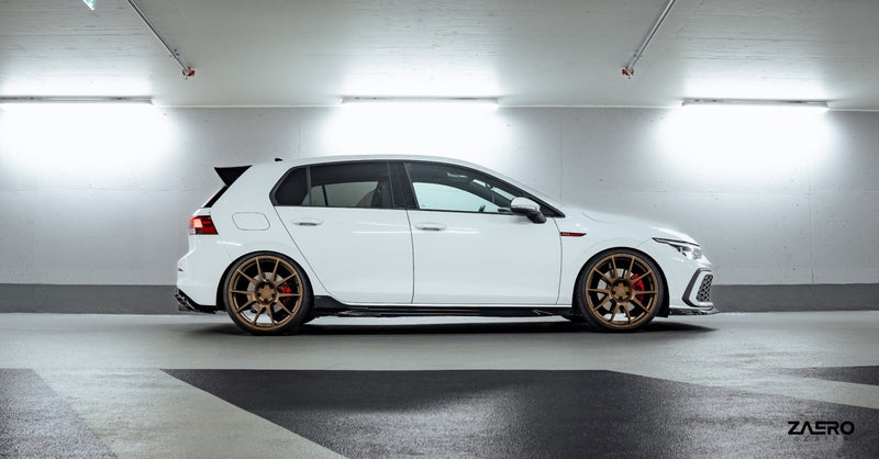Load image into Gallery viewer, VW Golf GTI & Golf R Mk8 (2022 - 2025) EVO - 1 Side Skirts - FSPE