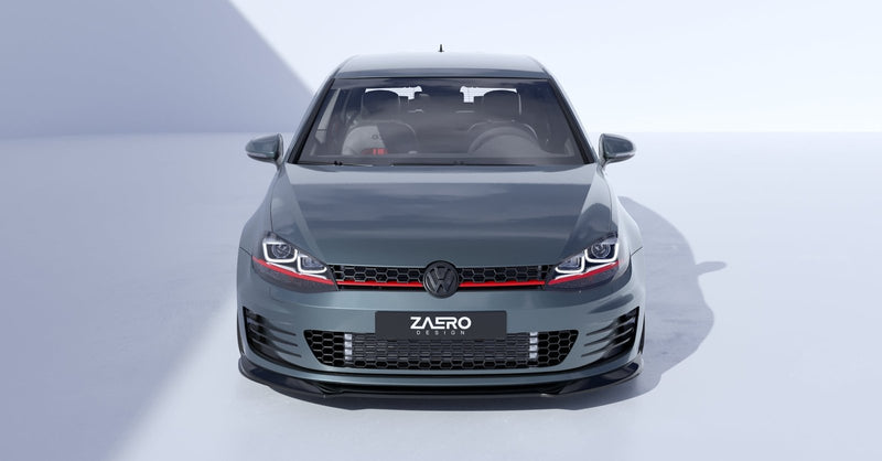 Load image into Gallery viewer, VW Golf GTI Mk7 (2015 - 2017) EVO - 1 Front Splitter (Lip) - FSPE