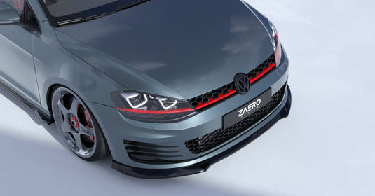 VW Golf GTI Mk7 (2015 - 2017) EVO - 1 Front Splitter (Lip) - FSPE