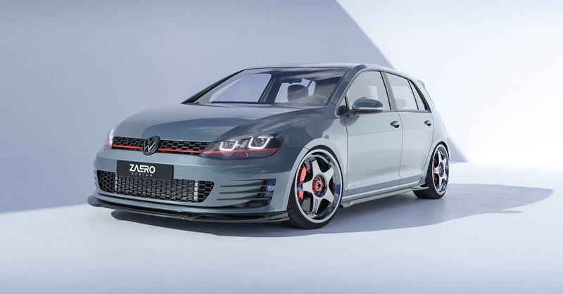 Load image into Gallery viewer, VW Golf GTI Mk7 (2015 - 2017) EVO - 1 Front Splitter (Lip) - FSPE