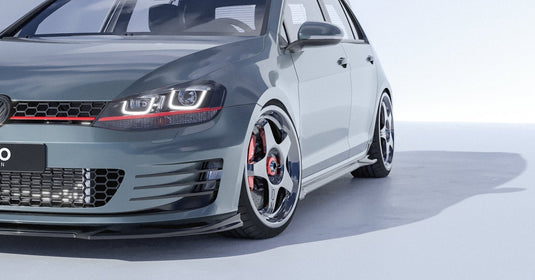 VW Golf GTI Mk7 (2015 - 2017) EVO - 1 Front Splitter (Lip) - FSPE
