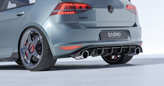 VW Golf GTI Mk7 (2015 - 2017) EVO - 1 Rear Diffuser - FSPE