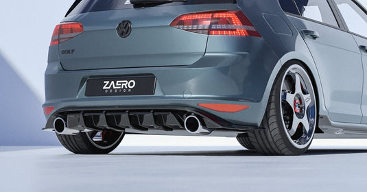VW Golf GTI Mk7 (2015 - 2017) EVO - 1 Rear Diffuser - FSPE