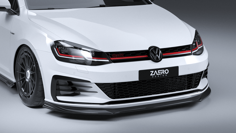 Load image into Gallery viewer, VW Golf GTI Mk7.5 (2018 - 2021) EVO - 1 Front Splitter (Lip) - FSPE