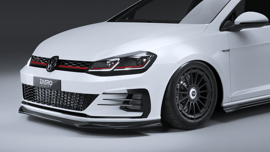 VW Golf GTI Mk7.5 (2018 - 2021) EVO - 1 Front Splitter (Lip) - FSPE
