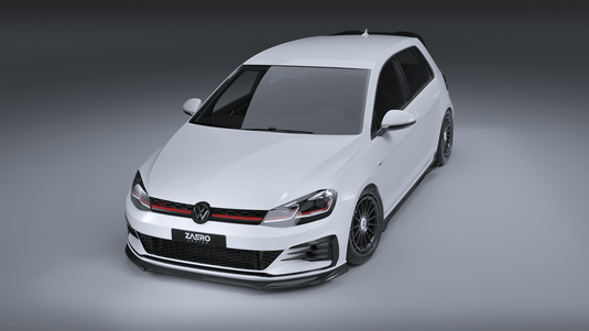 VW Golf GTI Mk7.5 (2018 - 2021) EVO - 1 Front Splitter (Lip) - FSPE