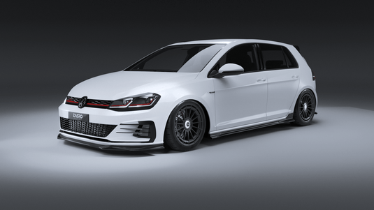 VW Golf GTI Mk7.5 (2018 - 2021) EVO - 1 Front Splitter (Lip) - FSPE
