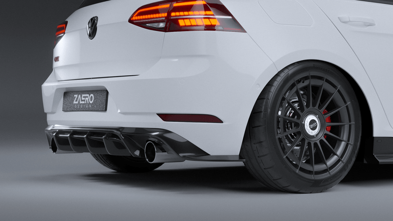 Load image into Gallery viewer, VW Golf GTI Mk7.5 (2018 - 2021) EVO - 1 Rear Diffuser - FSPE