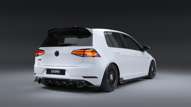 Load image into Gallery viewer, VW Golf GTI Mk7.5 (2018 - 2021) EVO - 1 Rear Diffuser - FSPE