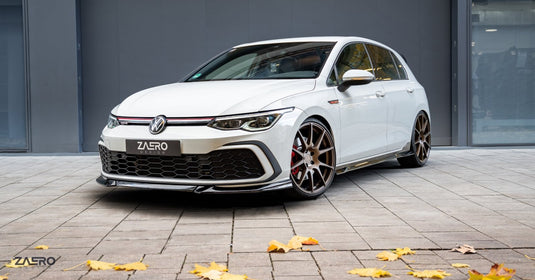VW Golf GTI Mk8 (2022 - 2025) EVO - 1 Front Splitter (Lip) - FSPE