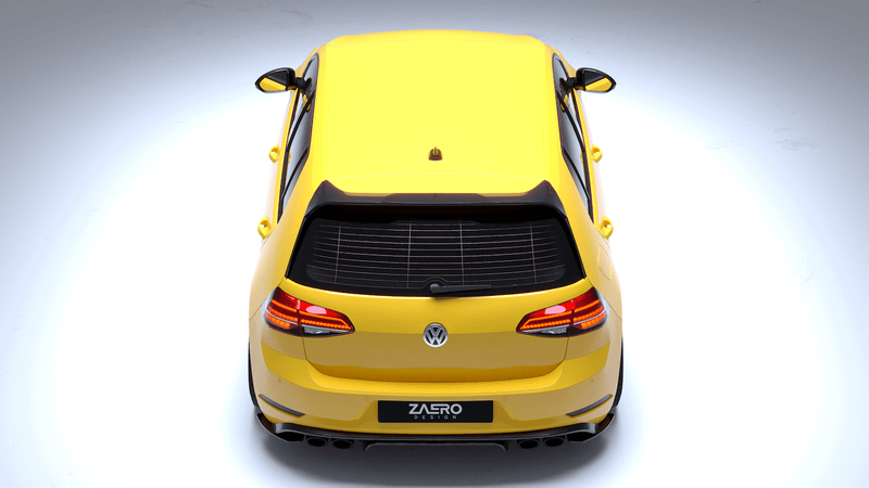 Load image into Gallery viewer, VW Golf R Mk7.5 (2018 - 2019) EVO - 1 Rear Diffuser - FSPE