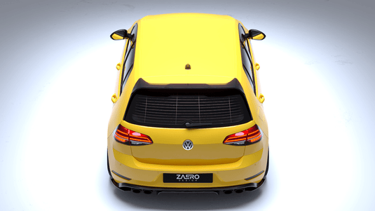 VW Golf R Mk7.5 (2018 - 2019) EVO - 1 Rear Diffuser - FSPE