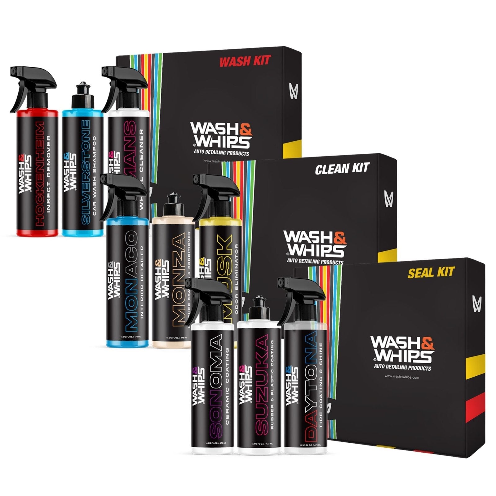 PARABIO AC WASHING メディケイテッド 120g 3本セット washwhips-3-step-car-care-