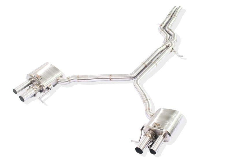 Load image into Gallery viewer, Yonristic Performance S4/S5 2009 - 2023 Racing Valved Exhaust System - FSPE