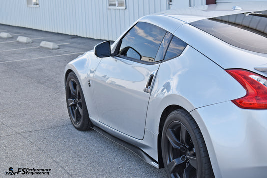 Nissan 370Z (2009-2019) Side Skirt Extensions V2 - FS Performance Engineering