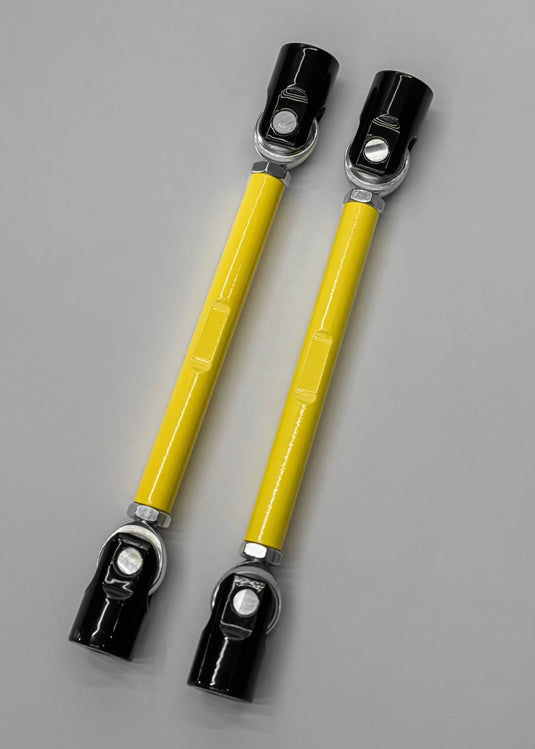 Adjustable Splitter Support Rods (PAIR) - YELLOW - FSPE