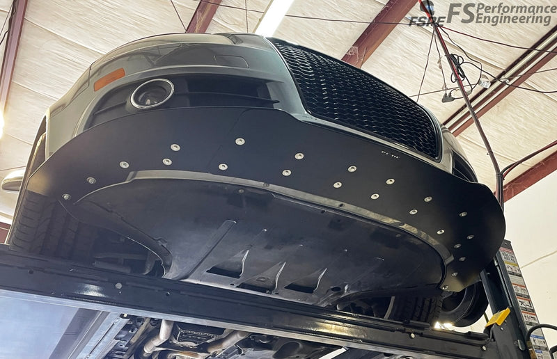 Load image into Gallery viewer, Audi A6 (C6 2006-2011) Front Splitter V1 - FSPE