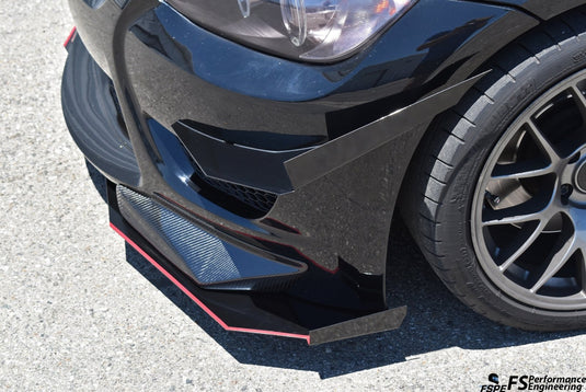 BMW 335i (E92) (2006-2012) Splitter Spats for Amuse Bumper - FSPE