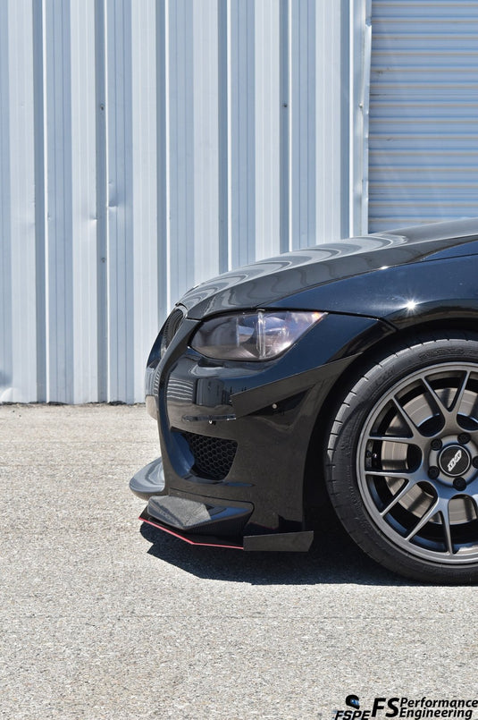 BMW 335i (E92) (2006-2012) Splitter Spats for Amuse Bumper - FSPE