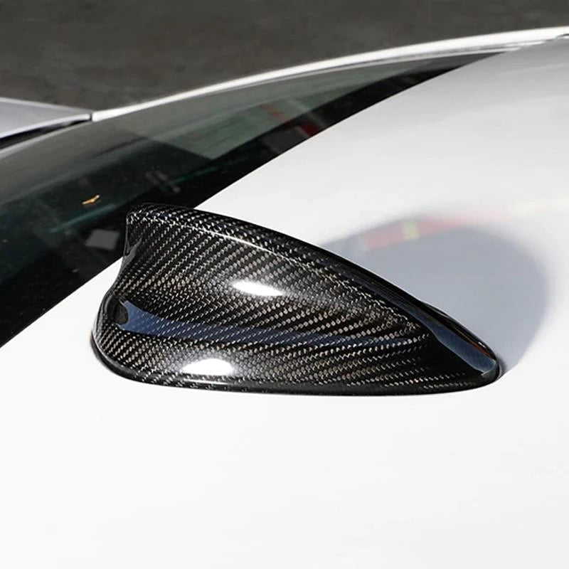 Load image into Gallery viewer, BMW E46 E60 E90 E92 F20 F30 F10 F34 G30 M2 F15 F16 Carbon Fiber Shark Fin Antenna - FSPE
