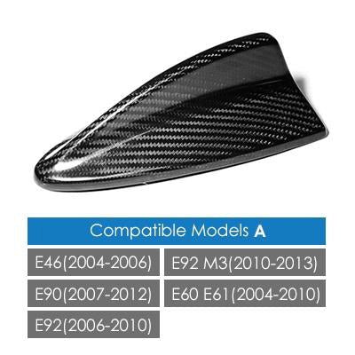 Load image into Gallery viewer, BMW E46 E60 E90 E92 F20 F30 F10 F34 G30 M2 F15 F16 Carbon Fiber Shark Fin Antenna - FSPE