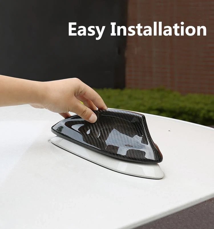 Load image into Gallery viewer, BMW E46 E60 E90 E92 F20 F30 F10 F34 G30 M2 F15 F16 Carbon Fiber Shark Fin Antenna - FSPE