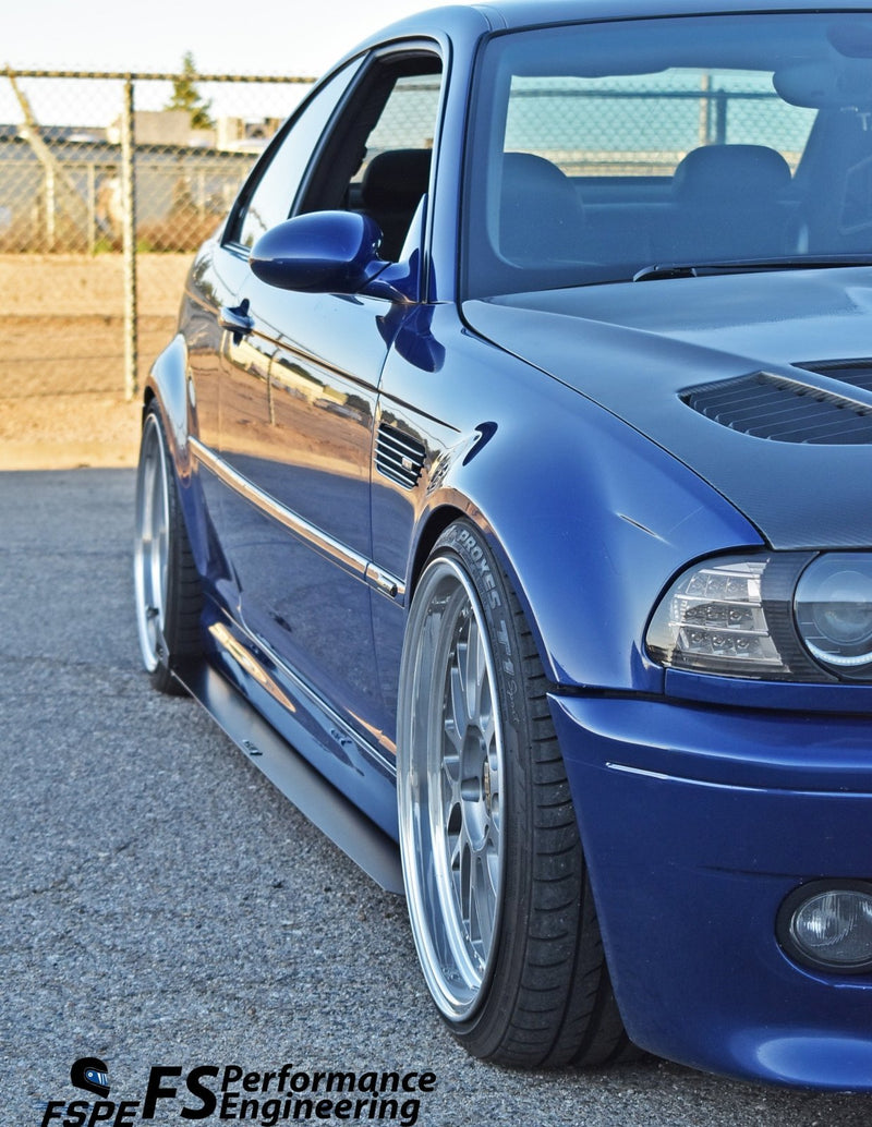Load image into Gallery viewer, BMW E46 M3 (2000-2006) Side Skirt Extensions V1 - FSPE