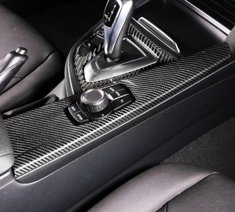 Load image into Gallery viewer, BMW F30 F31 F32 F34 F36 LHD Carbon Fiber Multimedia Panel Trim - FSPE