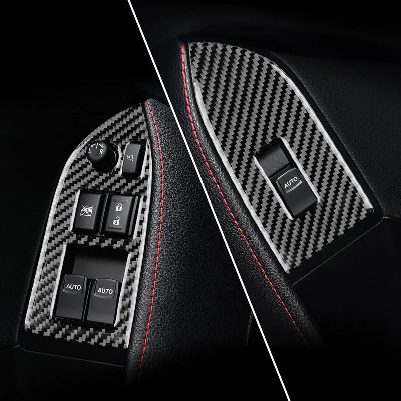 Load image into Gallery viewer, BRZ / Toyota 86 (2012-2020) Carbon Fiber Window Control Trim - FSPE