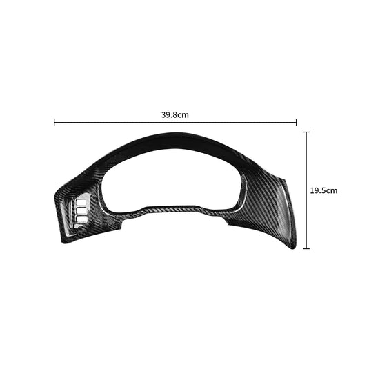 BRZ / Toyota 86 (2012-2022) Carbon Fiber Instrument Panel Decorative Frame Trim - FSPE