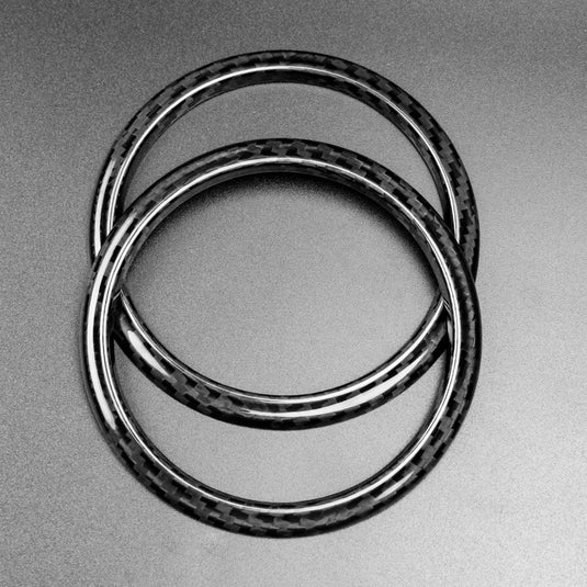 BRZ / Toyota 86 (2013-2020) Carbon Fiber Air Conditioning Outlet Vent Circle Trims - FSPE