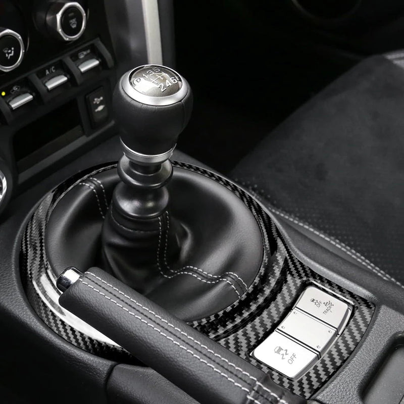 Load image into Gallery viewer, BRZ / Toyota 86 (2013-2020) Carbon Fiber Central Control Gear Shift Frame Cover - FSPE