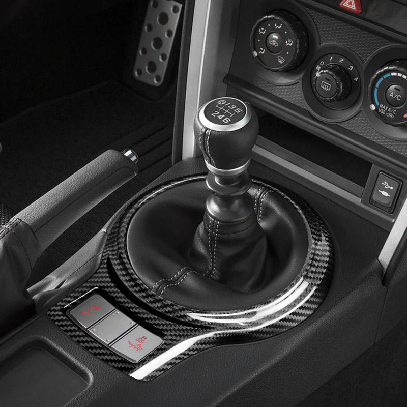 Load image into Gallery viewer, BRZ / Toyota 86 (2013-2020) Carbon Fiber Central Control Gear Shift Frame Cover - FSPE